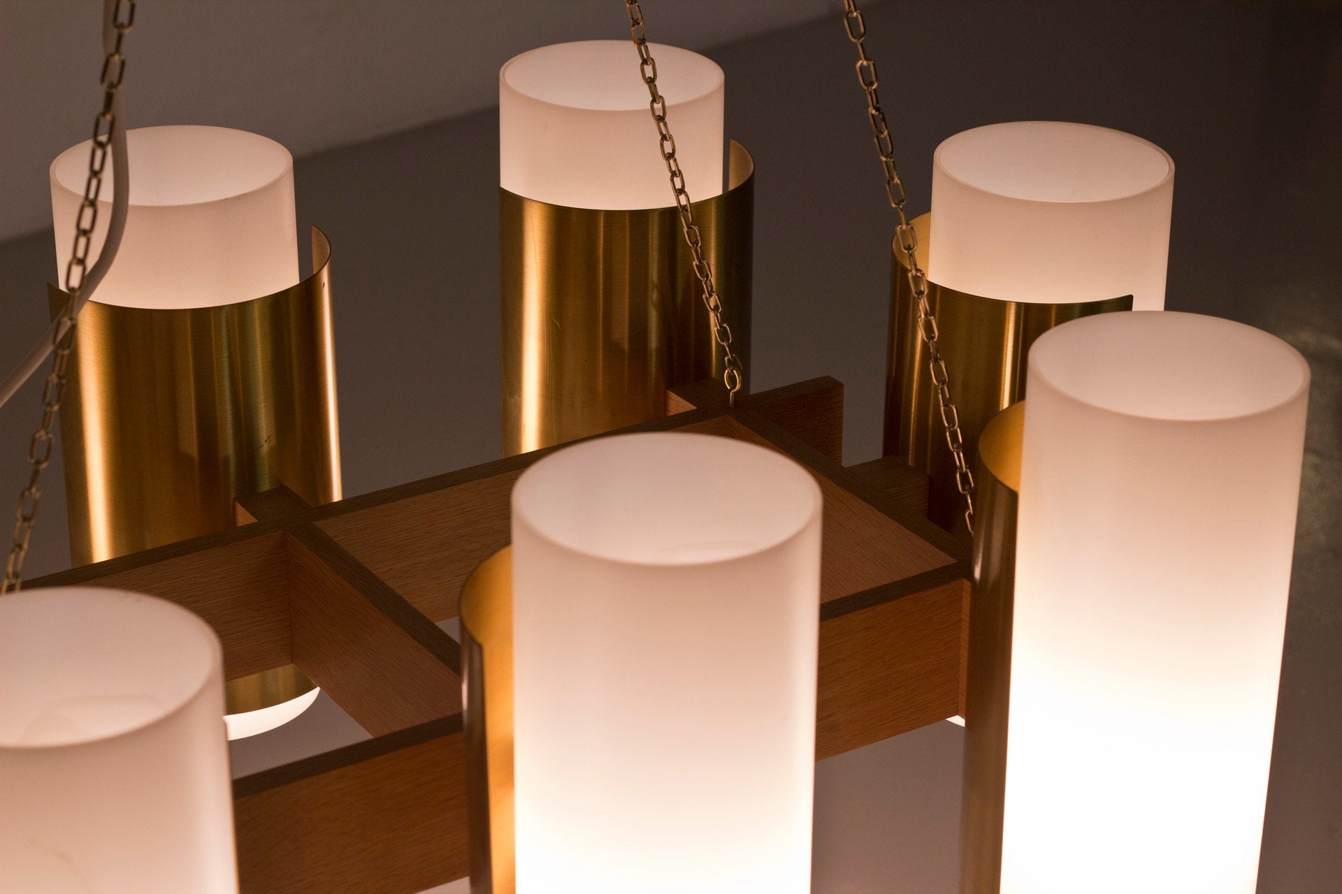Set of unique 1950s chandeliers by Sten Carlquist