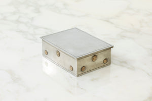 Pewter box by C.G. Hallberg 1934