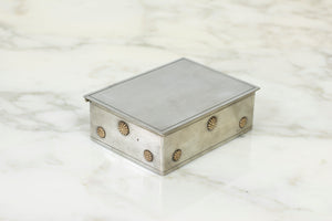 Pewter box by C.G. Hallberg 1934