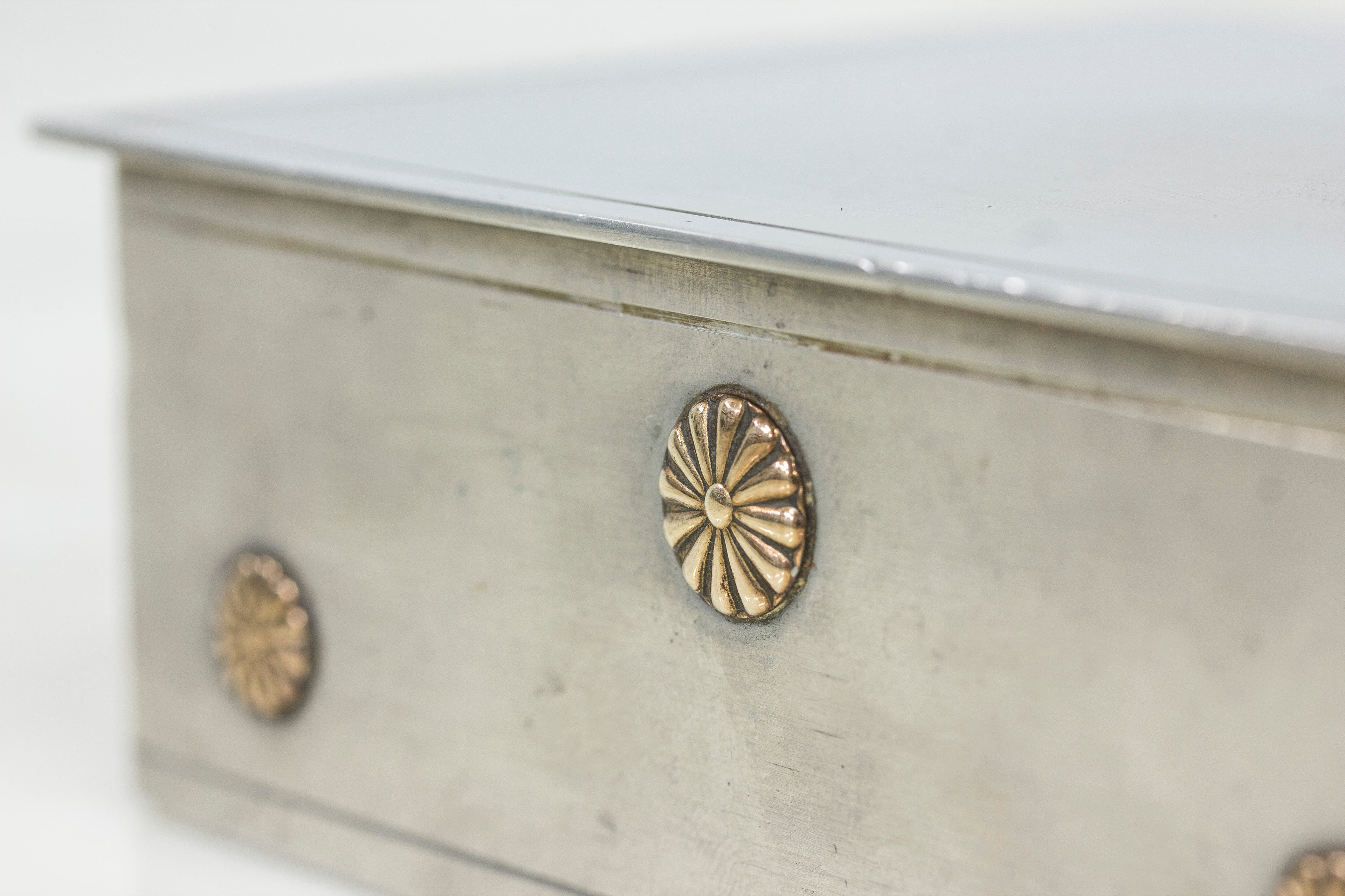 Pewter box by C.G. Hallberg 1934