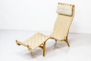 Chaise longue in the manner of Bruno Mathsson