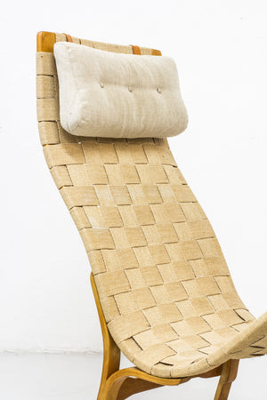 Chaise longue in the manner of Bruno Mathsson