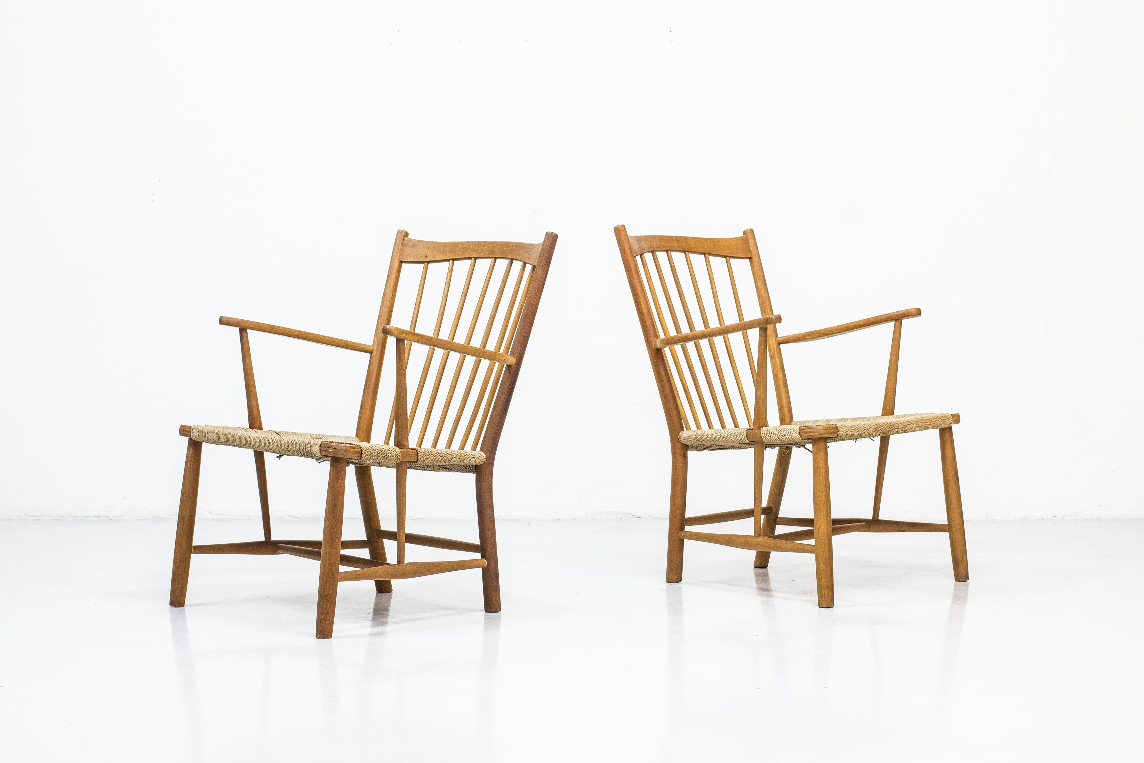 "Magasin du Nord" easy chairs by Hans J. Wegner