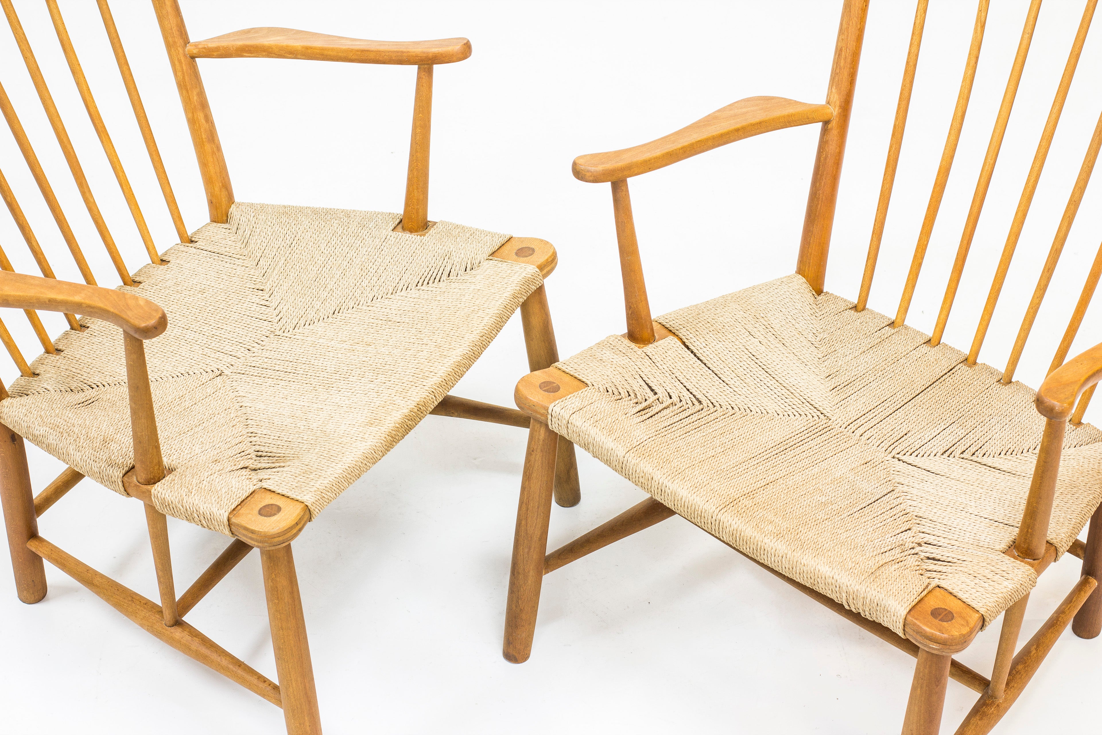 "Magasin du Nord" easy chairs by Hans J. Wegner