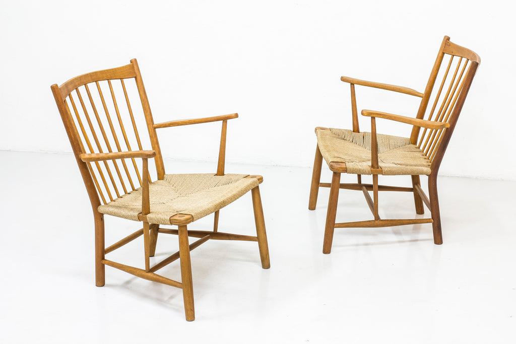 "Magasin du Nord" easy chairs by Hans J. Wegner