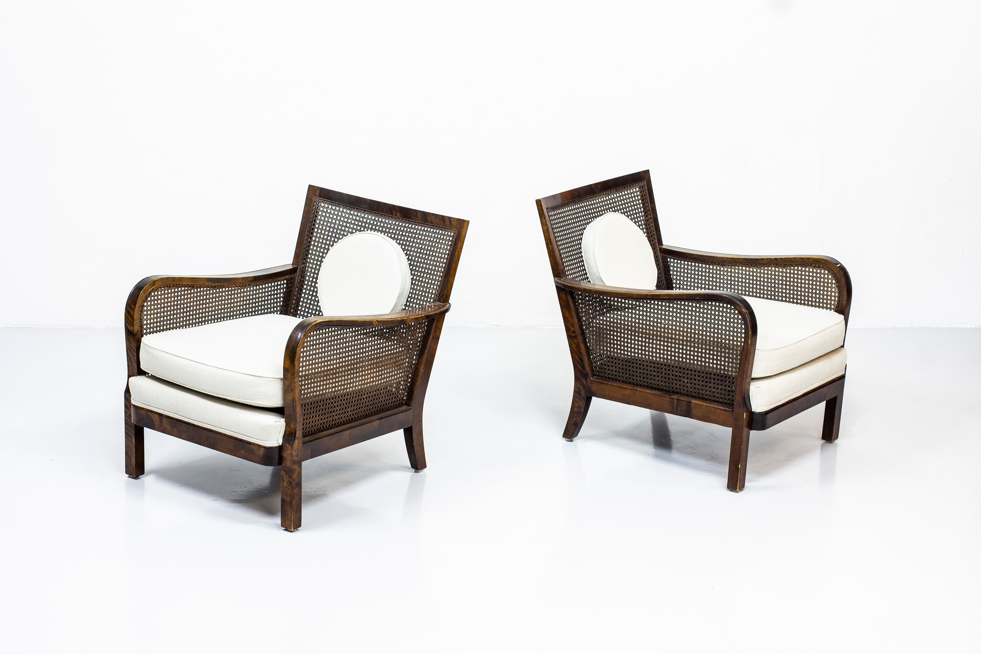 Lounge chairs attributed to Otto Schulz
