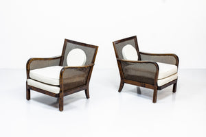 Lounge chairs attributed to Otto Schulz