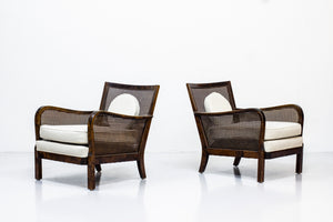 Lounge chairs attributed to Otto Schulz