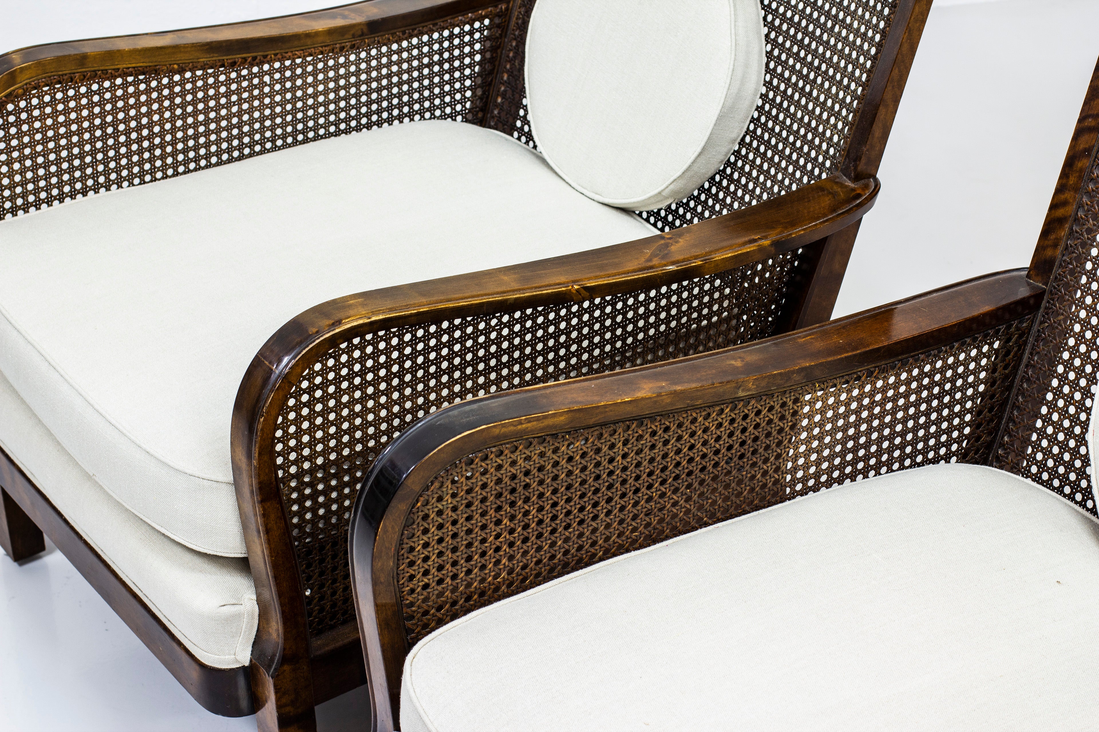 Lounge chairs attributed to Otto Schulz