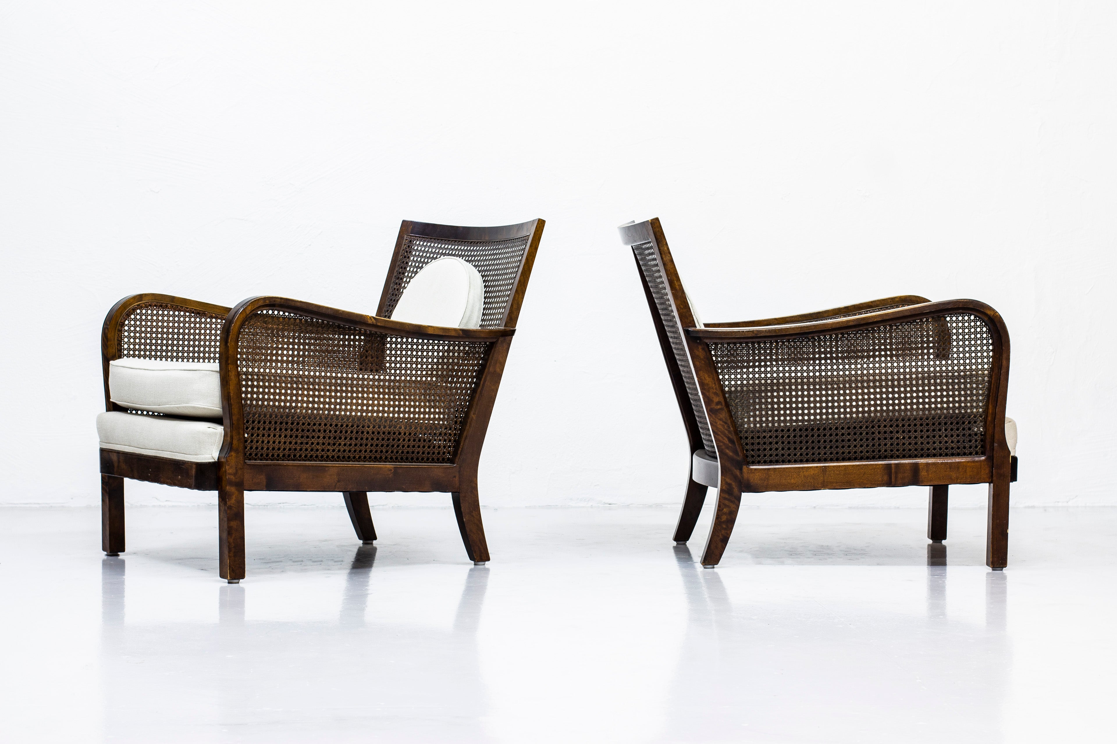 Lounge chairs attributed to Otto Schulz