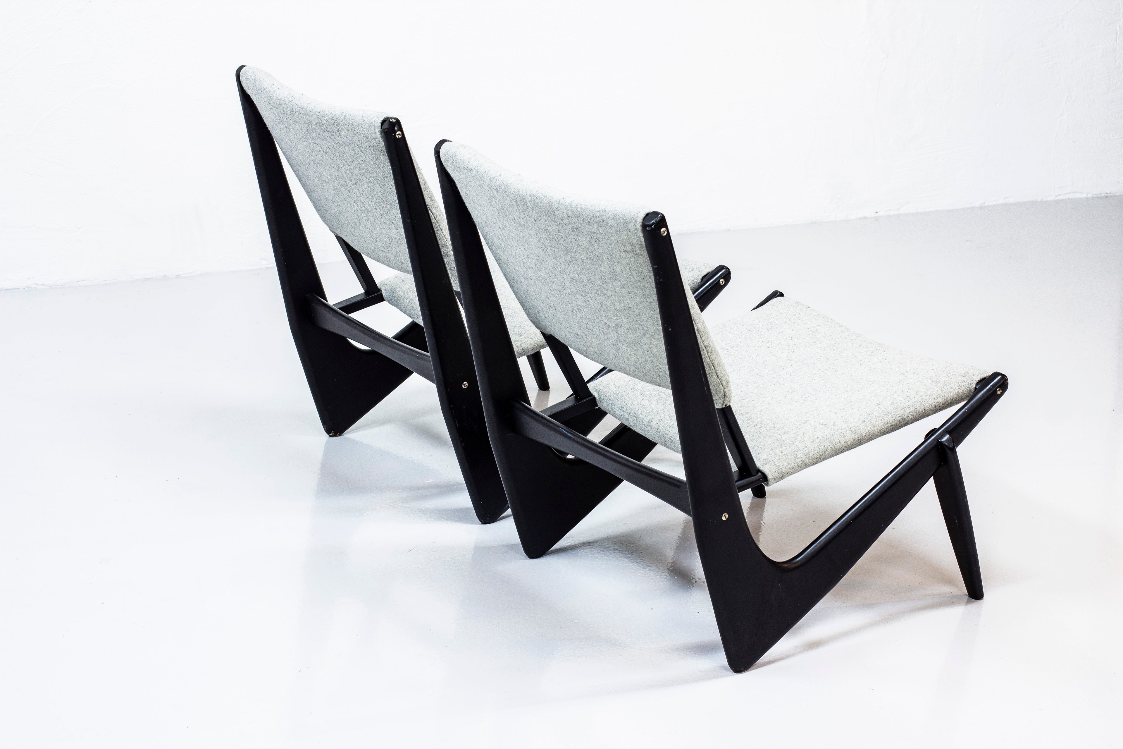 "Presens" lounge chairs by Bertil Behrman