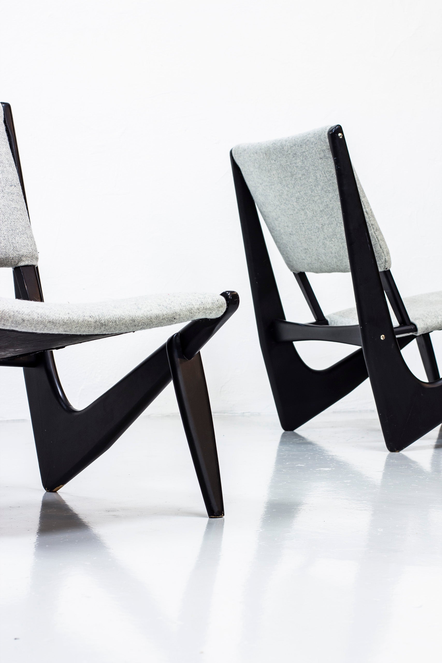"Presens" lounge chairs by Bertil Behrman