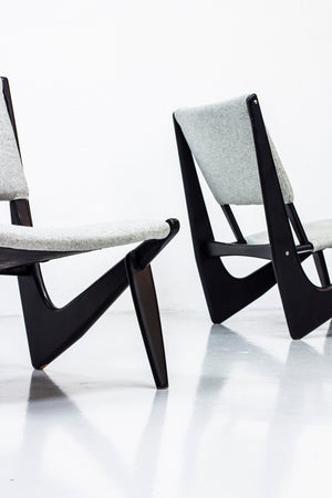 "Presens" lounge chairs by Bertil Behrman