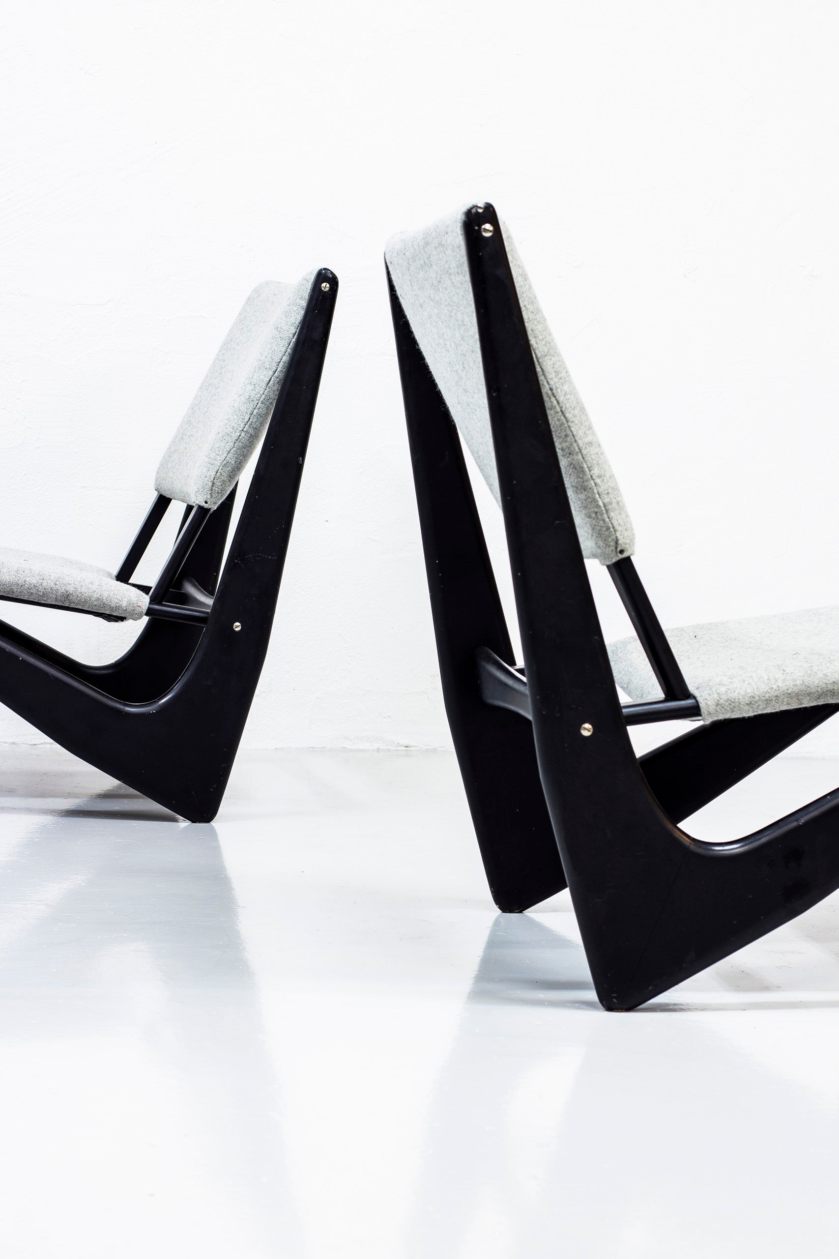 "Presens" lounge chairs by Bertil Behrman