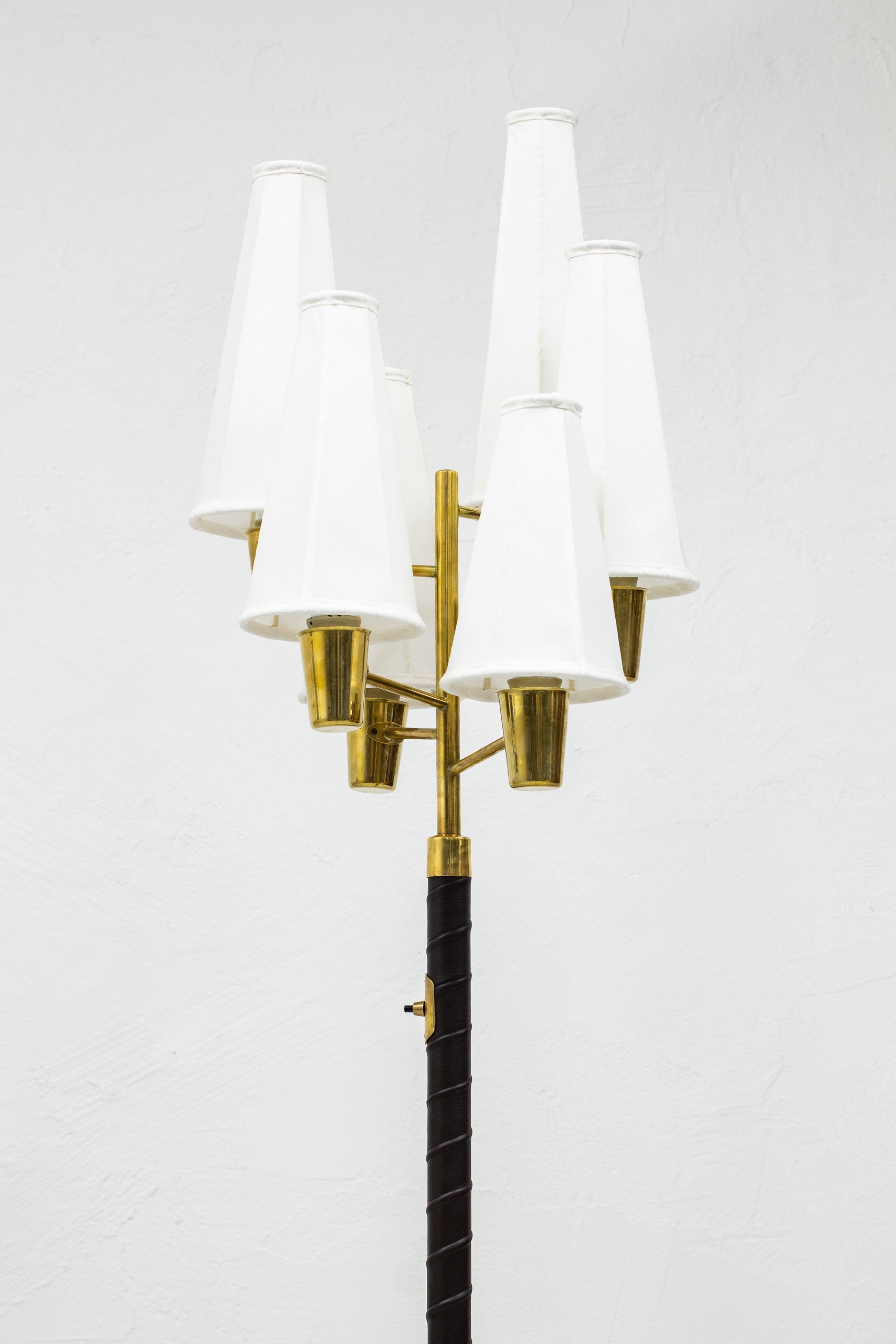 Rare floor lamp by Hans Bergström