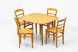 Pine "Sportstuge" table by Carl Malmsten
