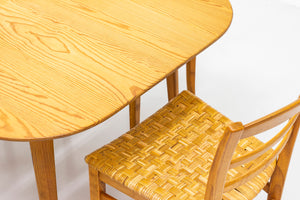 Pine "Sportstuge" table by Carl Malmsten