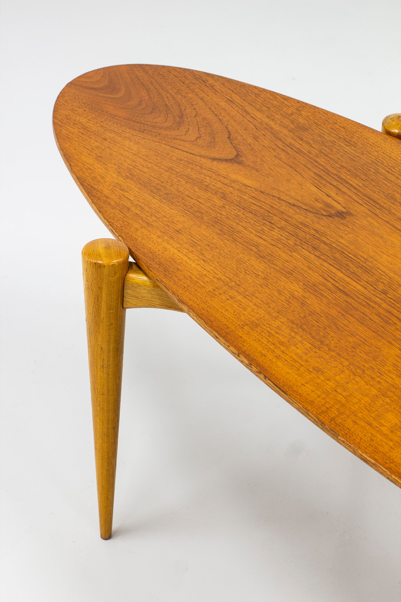Surfboard coffee table made in Sweden
