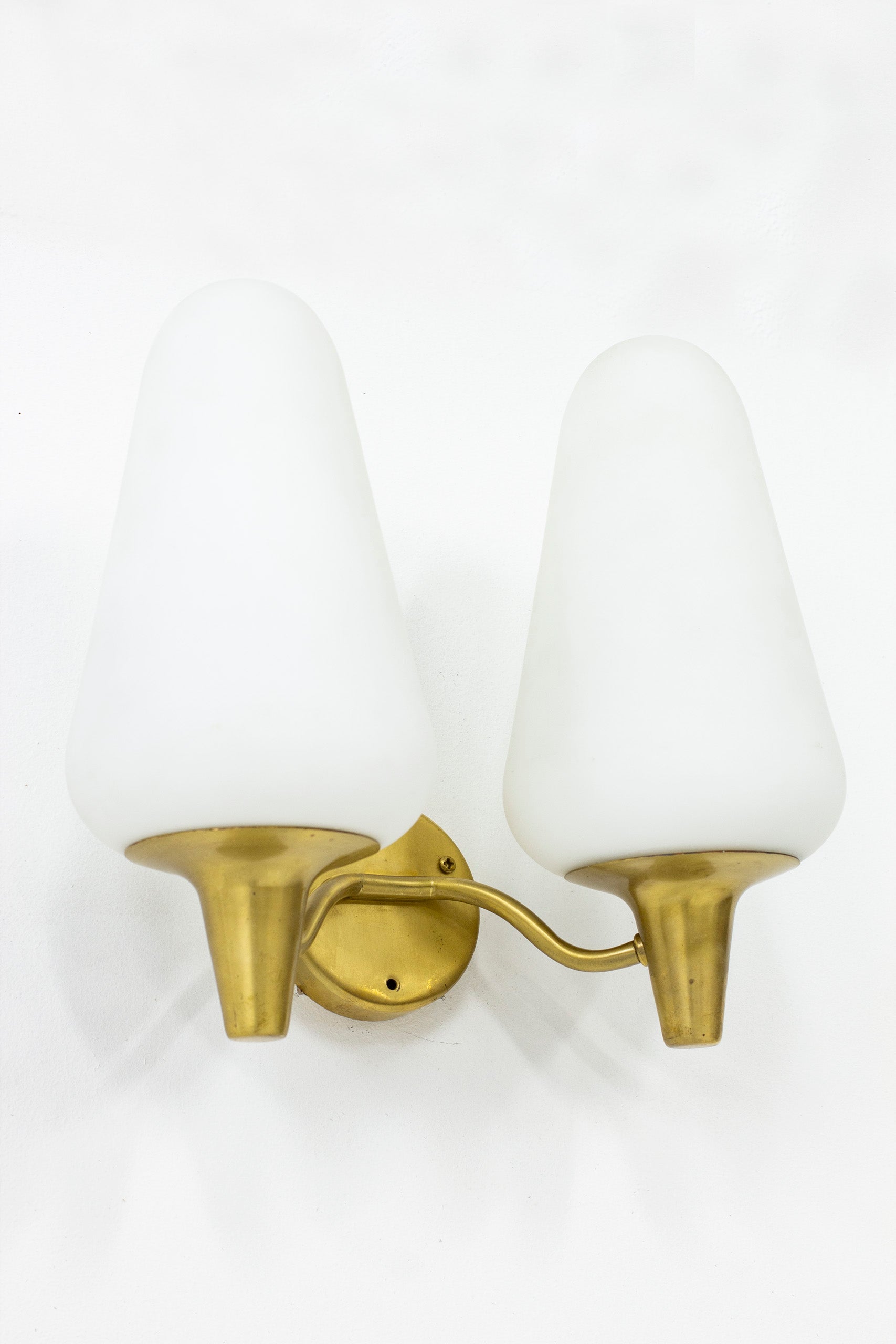 1950s wall lamps by Böhlmarks