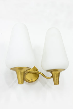 1950s wall lamps by Böhlmarks
