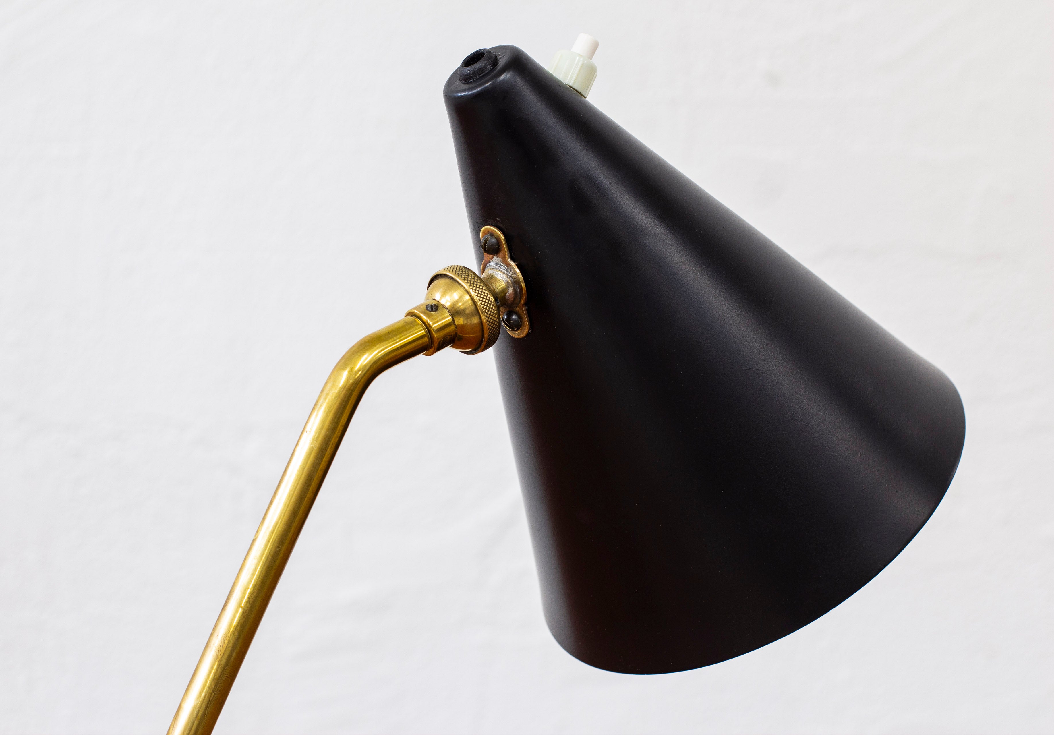 1950s table lamp by Holm Sørensen