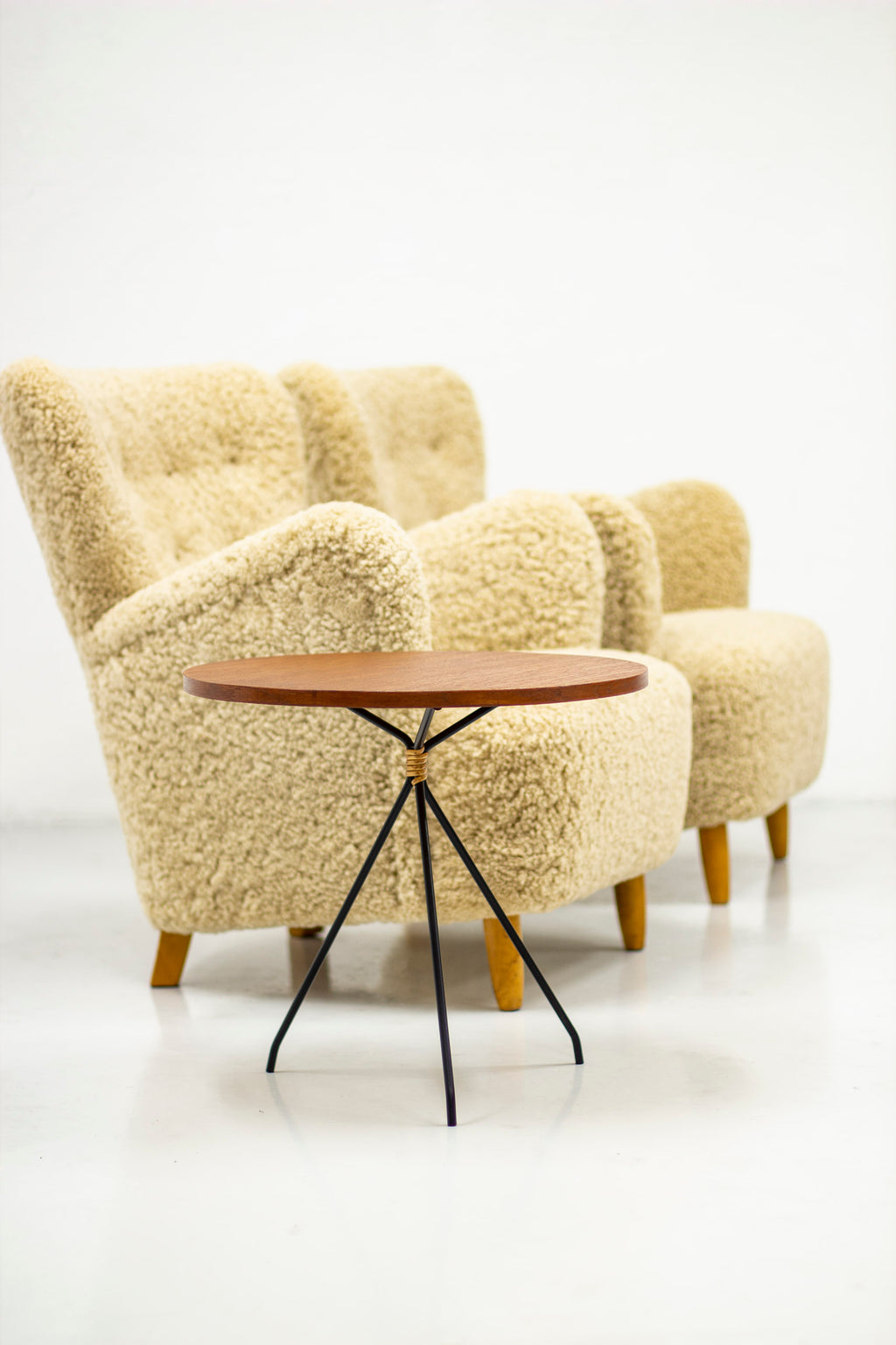 1950s Side table by Aktuell Form