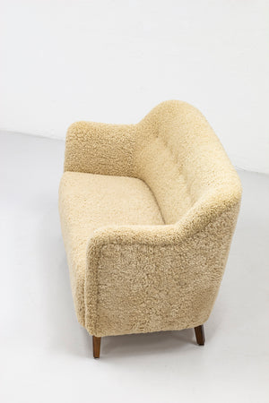 Danish sofa by Edmun Jørgensen