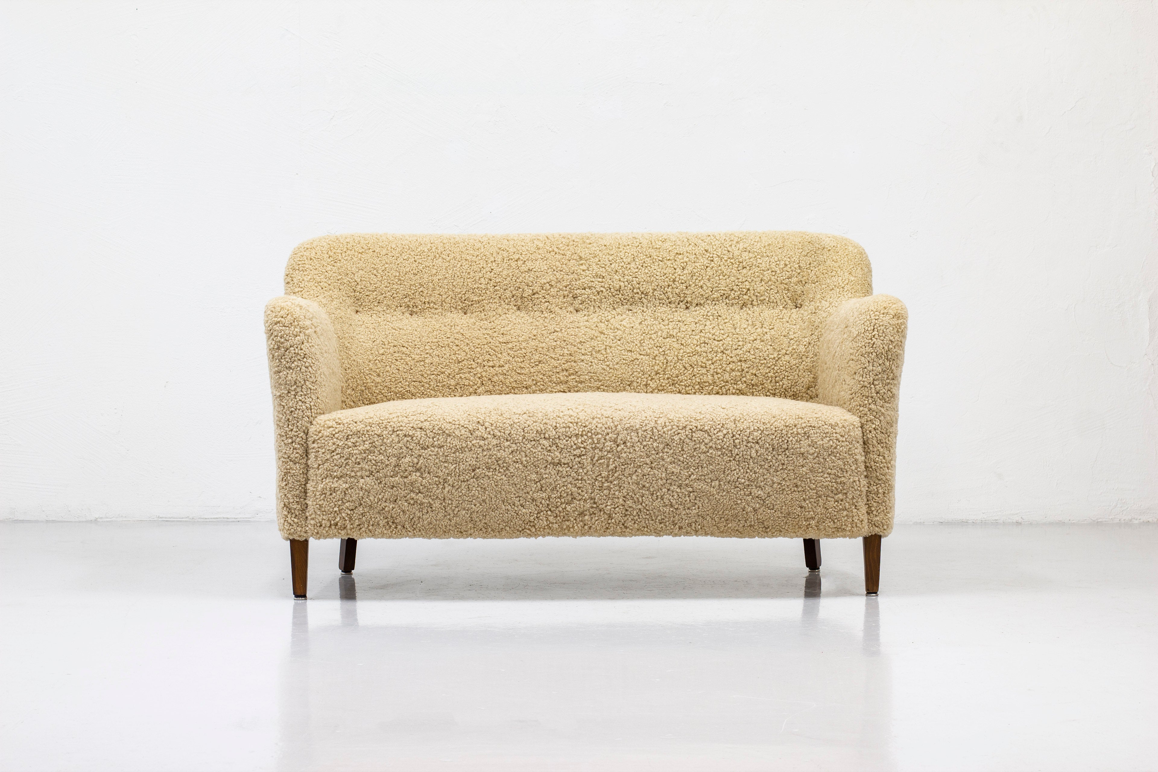 Danish sofa by Edmun Jørgensen