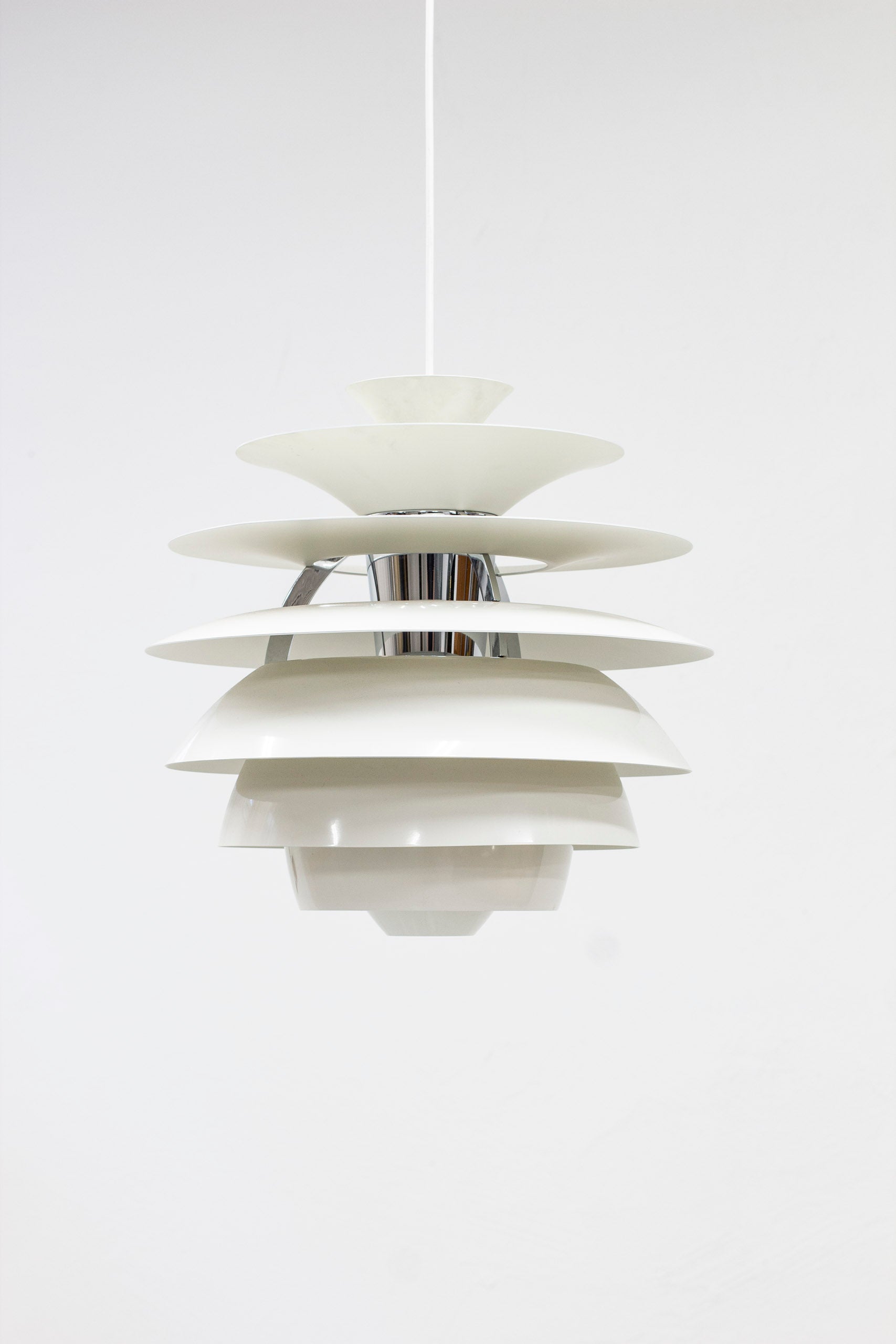 "PH Snowball" pendant lamps by Henningsen