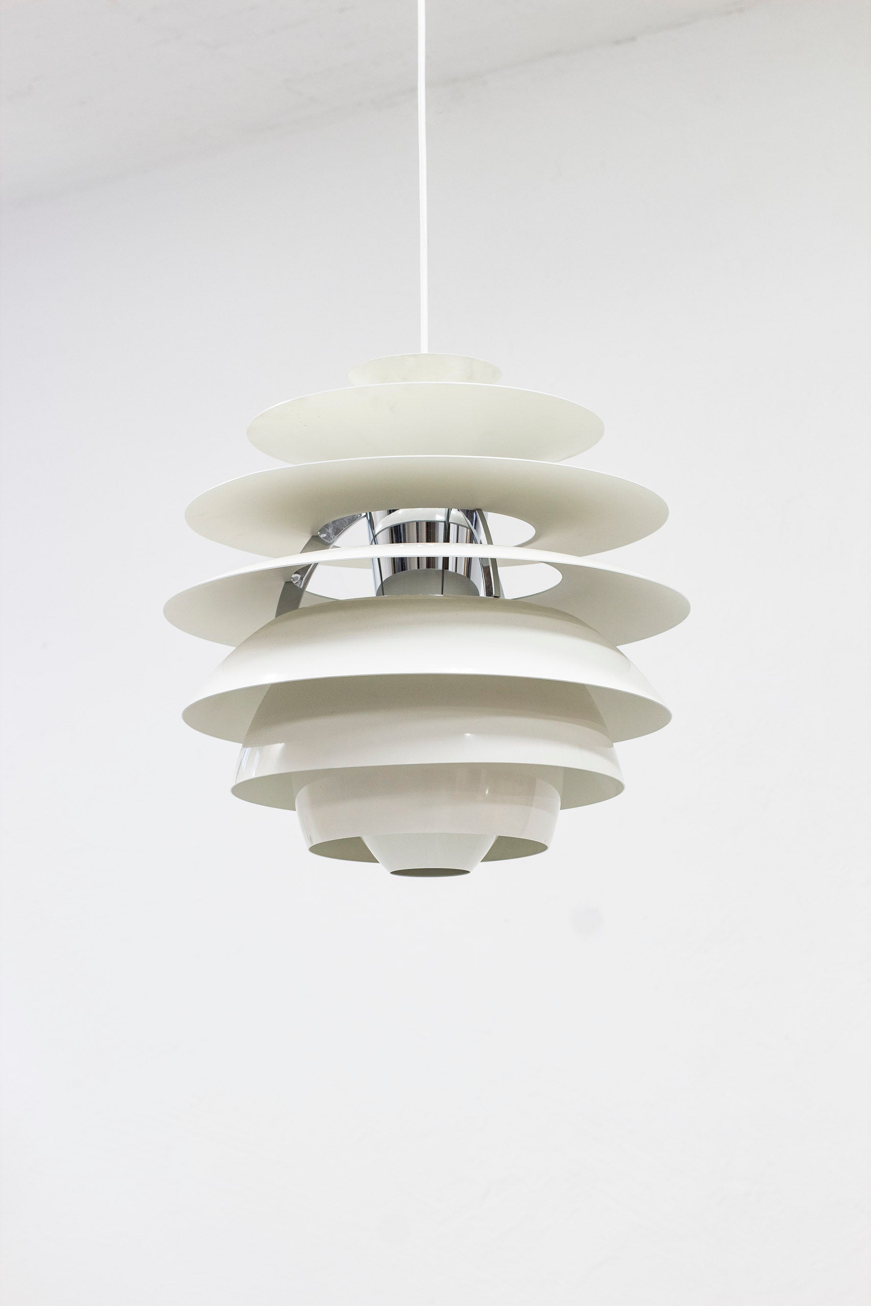 "PH Snowball" pendant lamps by Henningsen