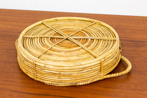1950s Rattan basket from Finland
