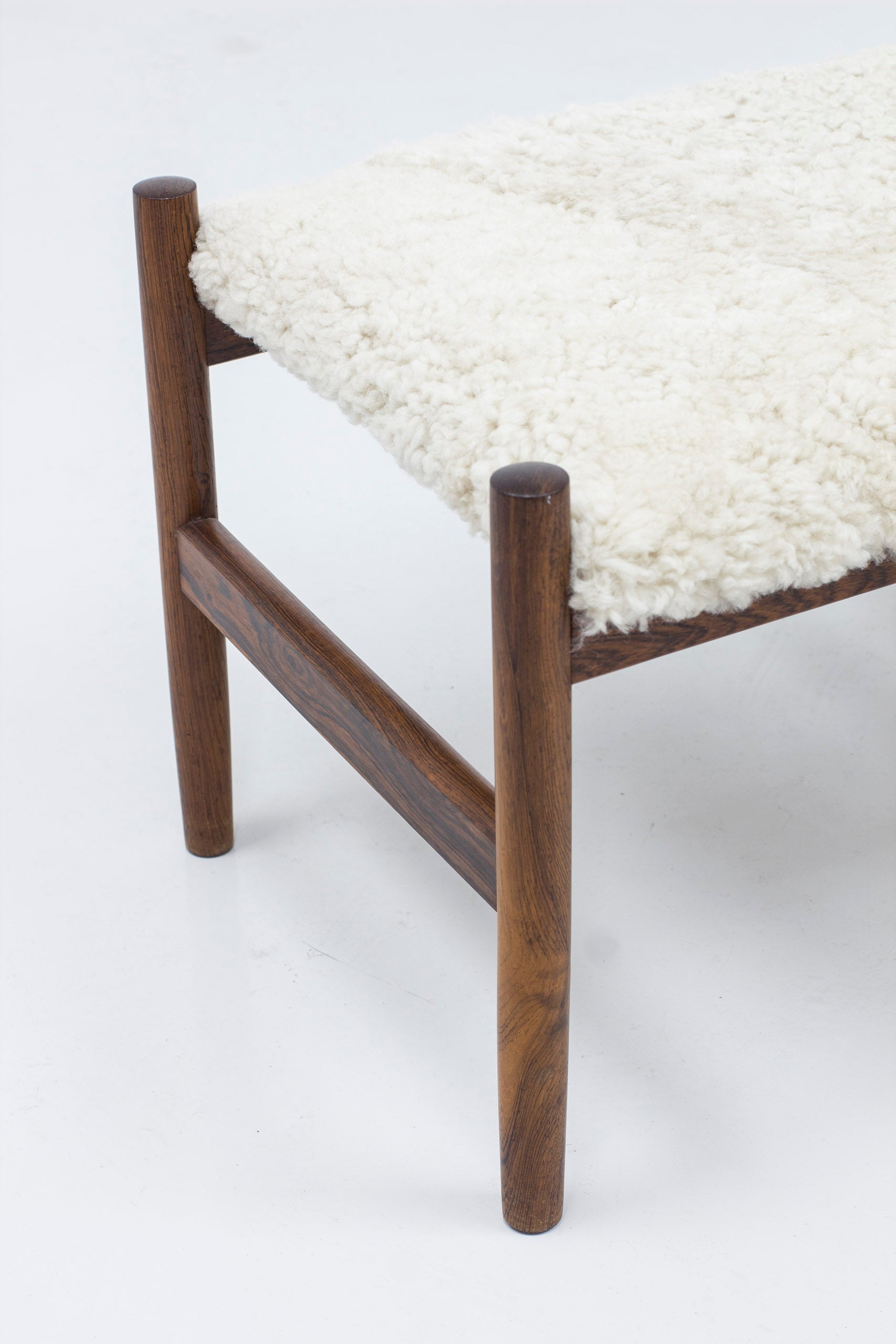 Pair of stools by Hugo Frandsen