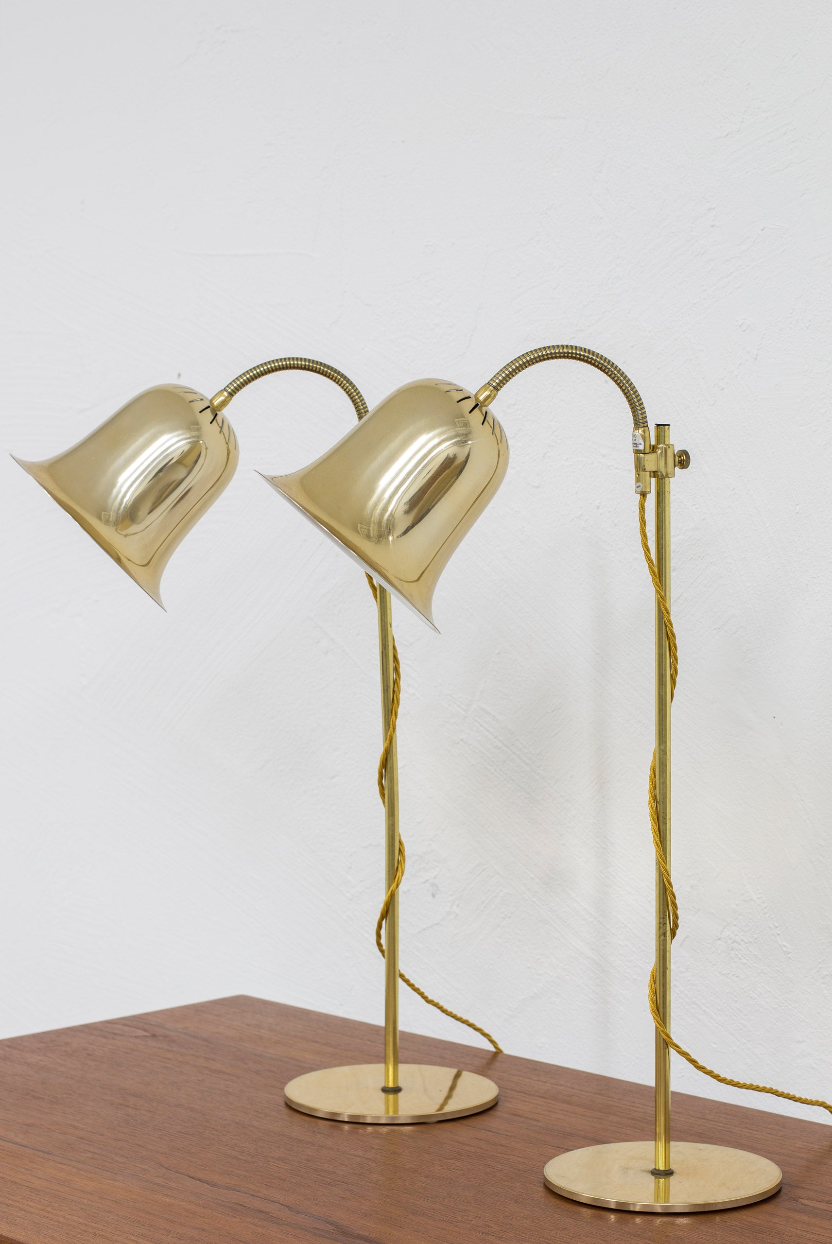 Pair of table lamps by Trivselbelysning