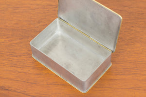 Pewter box by Nils Fougstedt