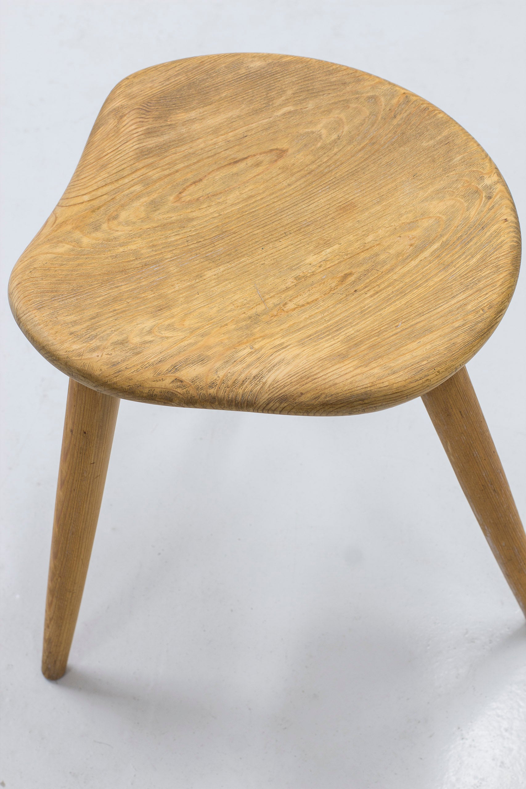 Pine stool by Norsk Husflid