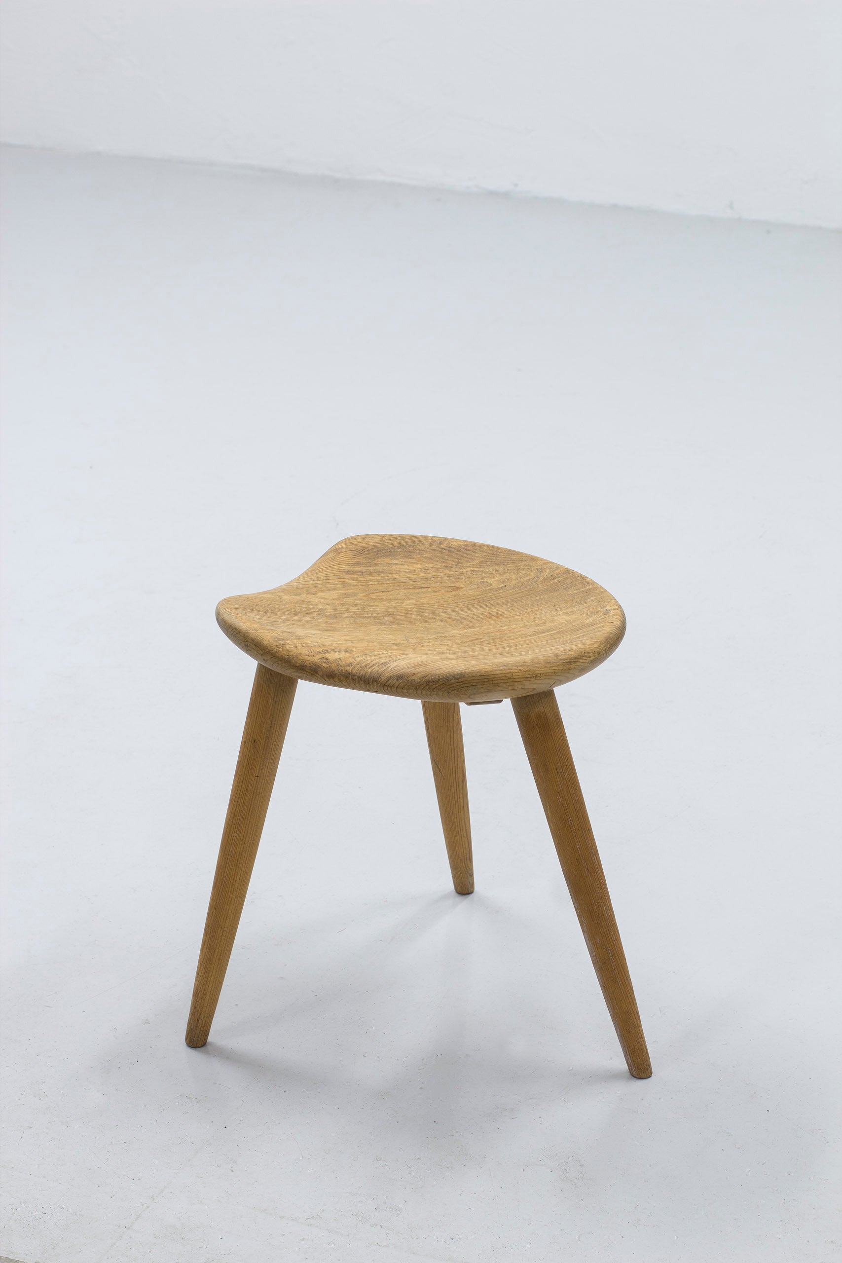 Pine stool by Norsk Husflid