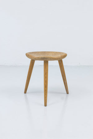Pine stool by Norsk Husflid