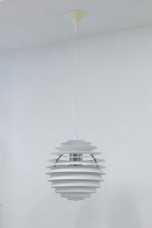 "PH Louvre" ceiling lamp by Henningsen