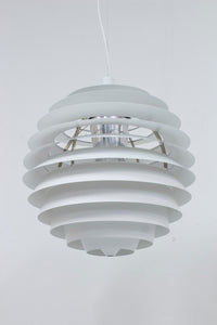 "PH Louvre" ceiling lamp by Henningsen