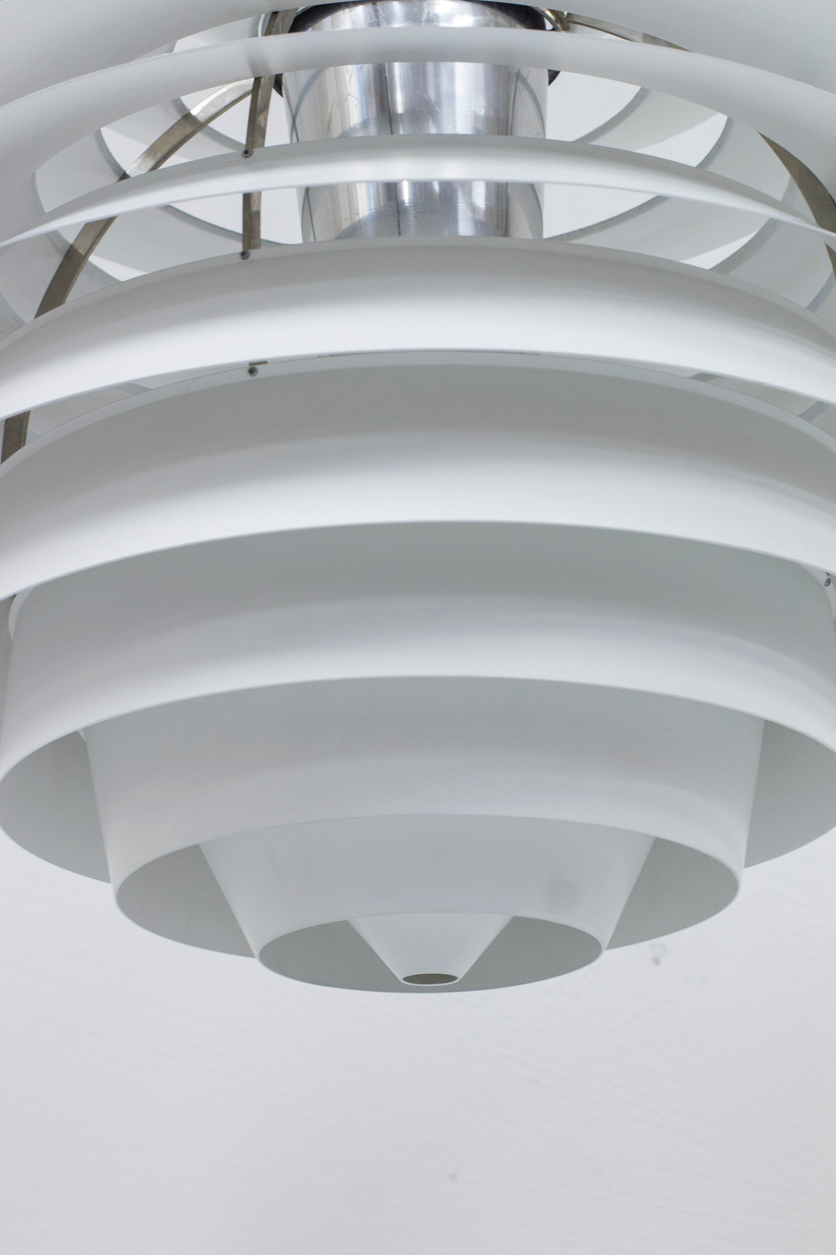 "PH Louvre" ceiling lamp by Henningsen