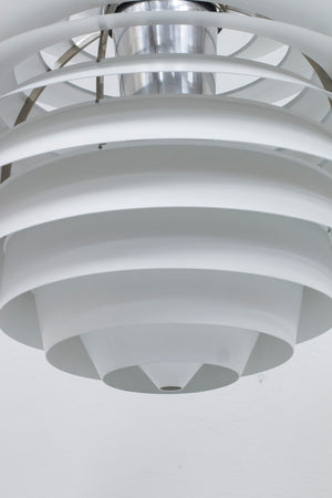 "PH Louvre" ceiling lamp by Henningsen