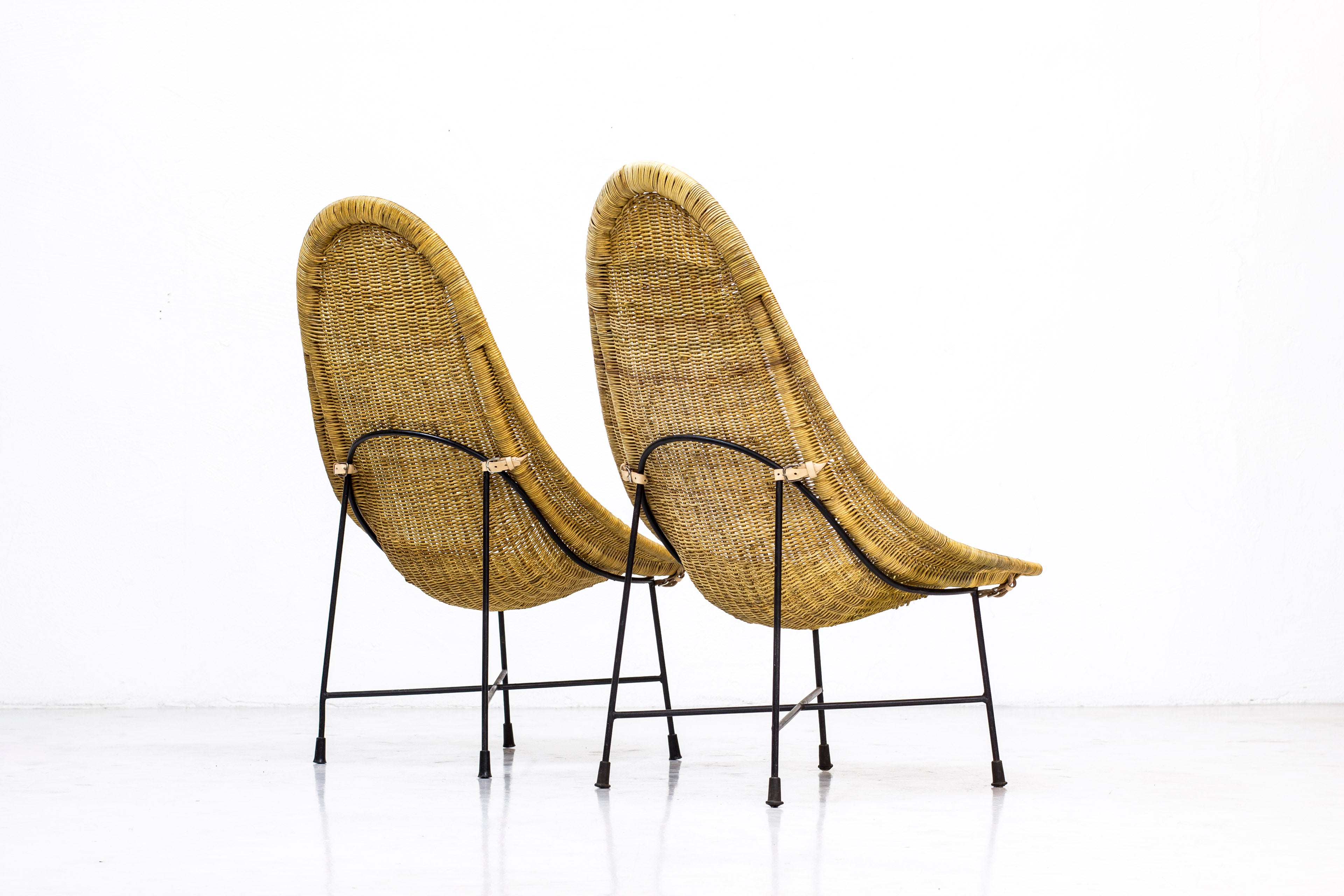 Pair of "Kraal" chairs by Kerstin Hörlin Holmqvist