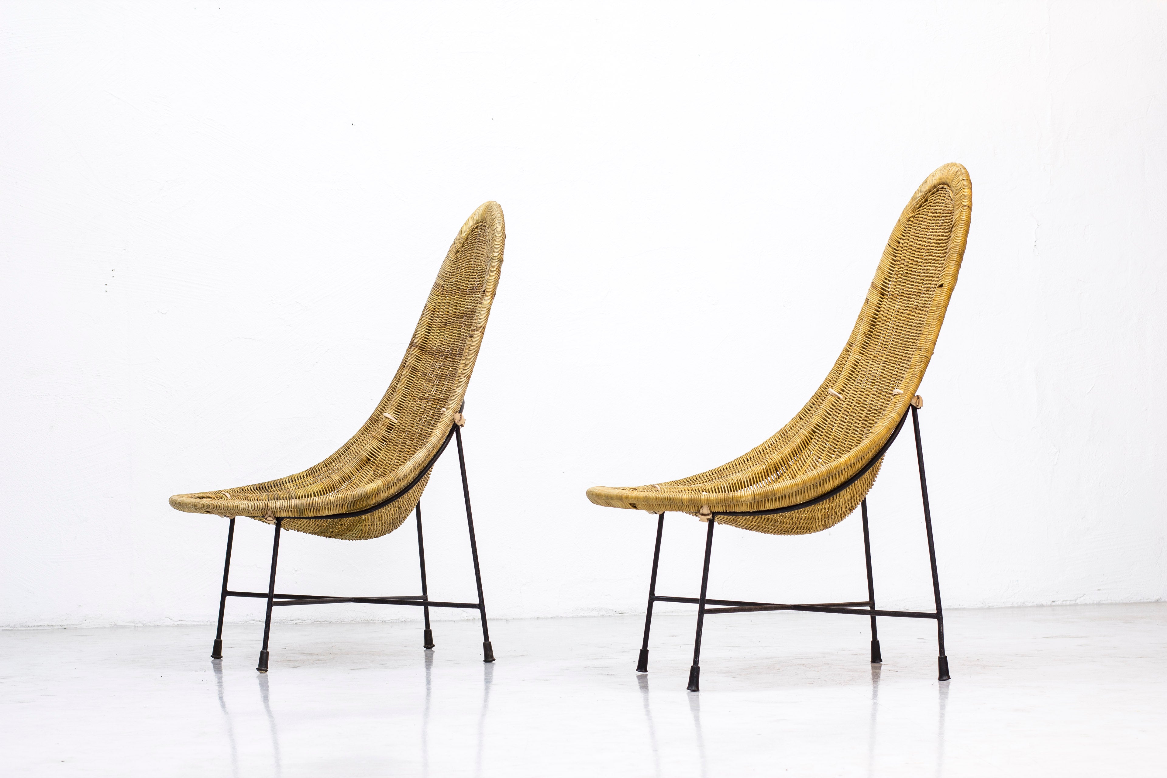 Pair of "Kraal" chairs by Kerstin Hörlin Holmqvist