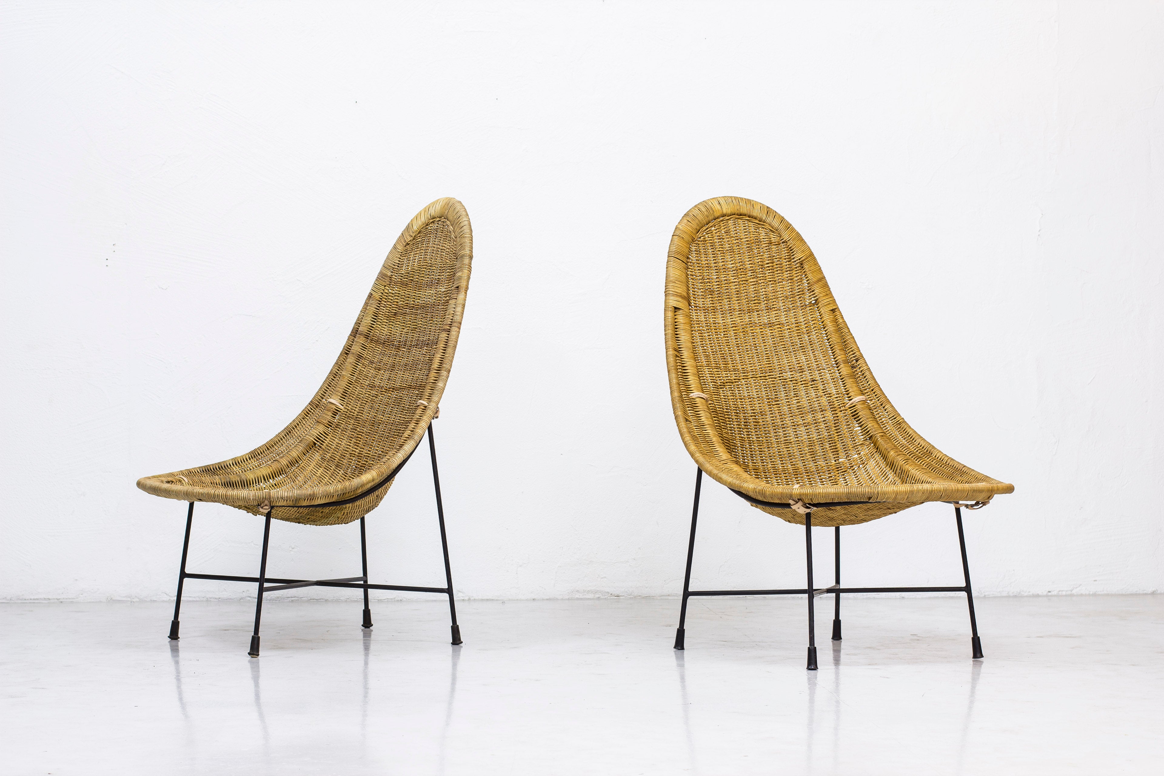 Pair of "Kraal" chairs by Kerstin Hörlin Holmqvist