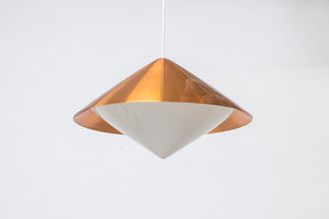 Copper ceiling lamp by Svea Winkler for Orno